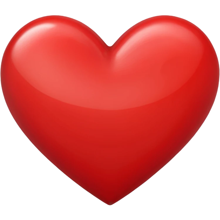 red heart emoji