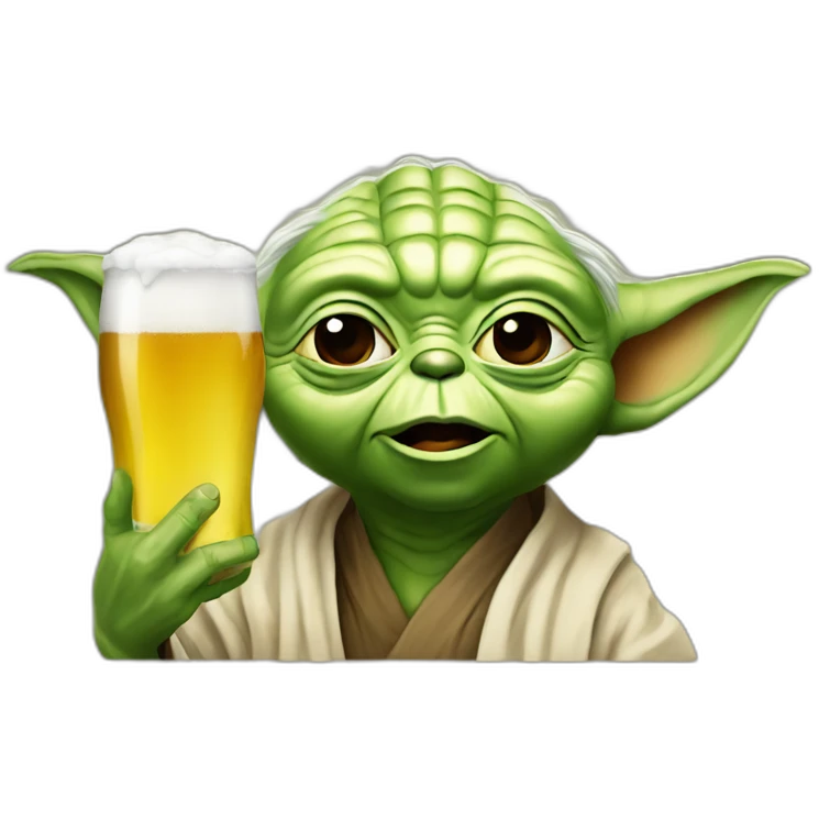 yoda-drink-beer emoji
