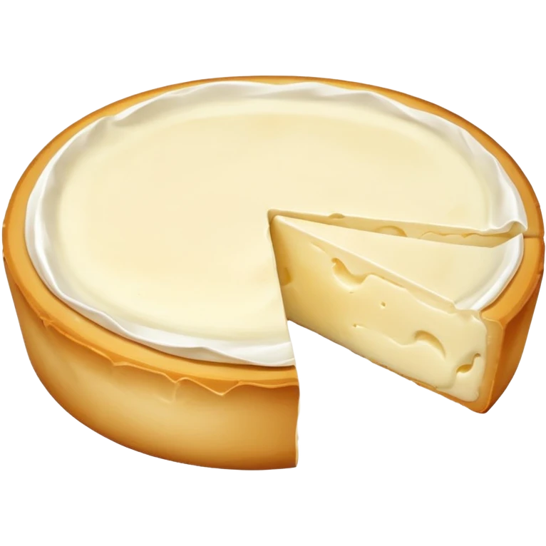 brie cheese emoji