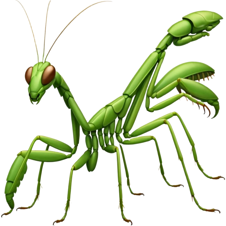 Praying mantis emoji