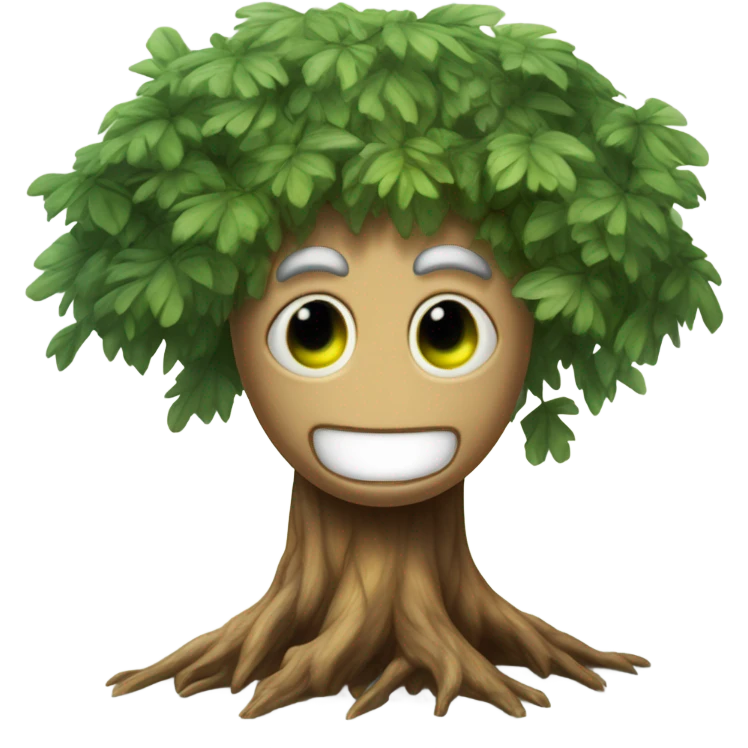 Deku tree crying happy tears  emoji
