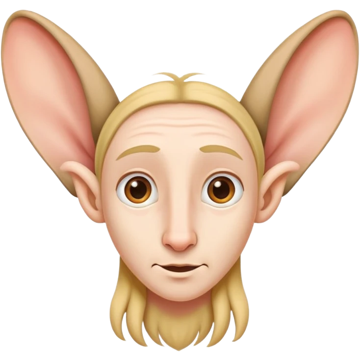 Character with very long ears emoji