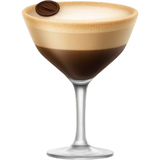 Espresso martini emoji