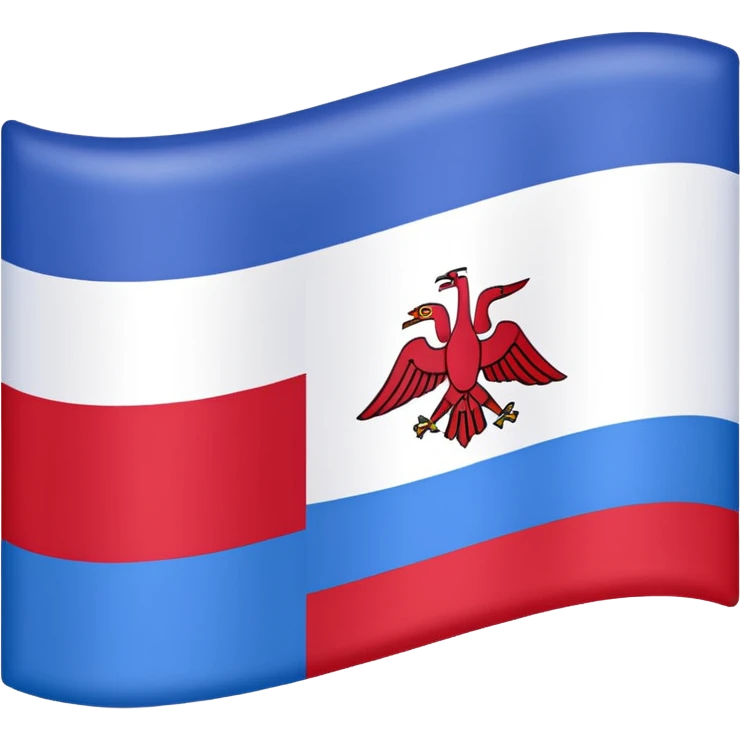 Make the assyrian flag syriac  emoji