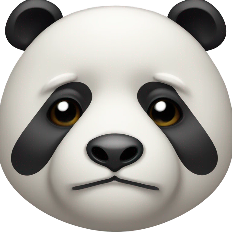 Sad panda emoji