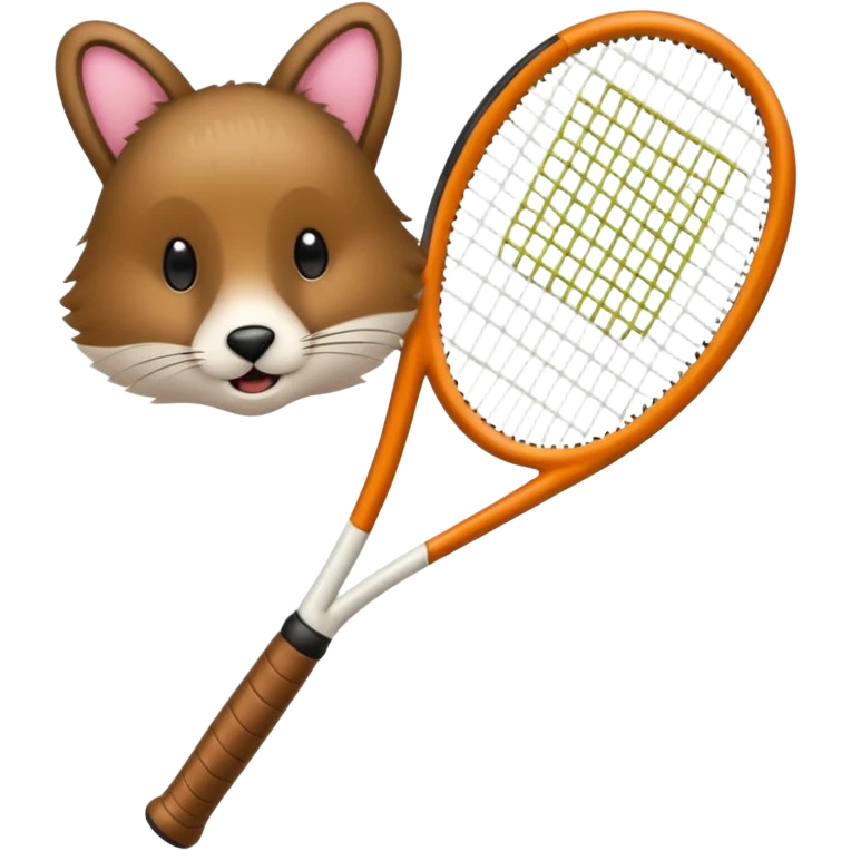 Tennis-Racket Animals emoji