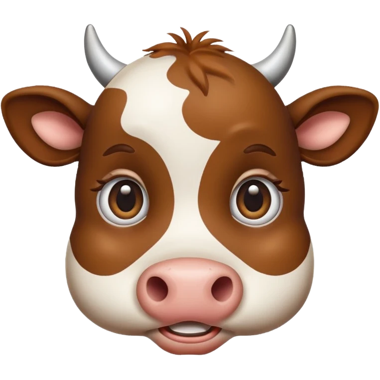 surprised cow emoji emoji