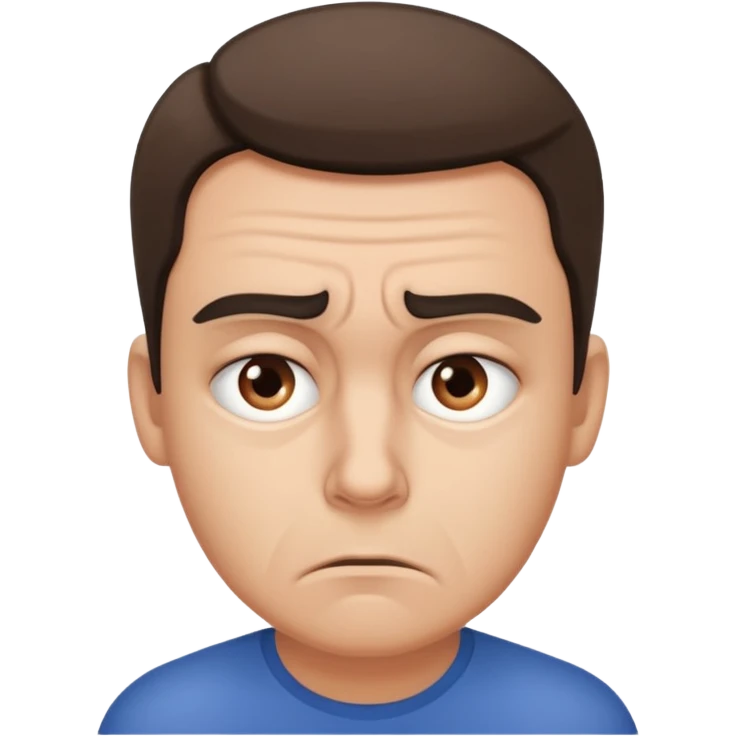 Worried emoji