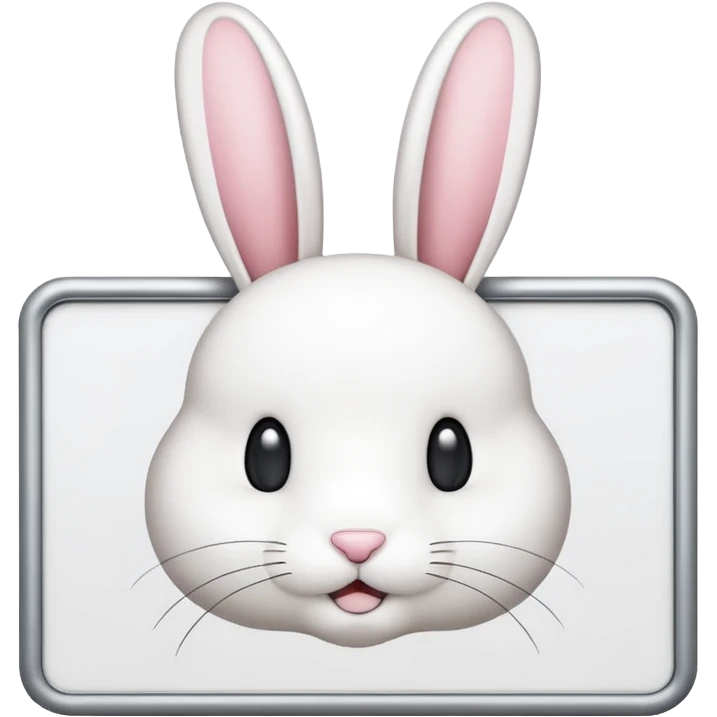 make a white billboard with the text “bun you” inside lt without a bunny just the text  emoji