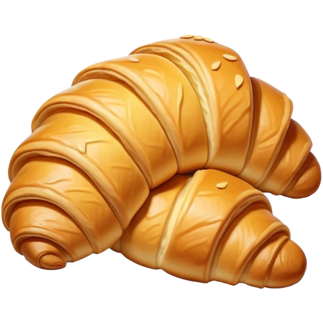 curved croissant piece emoji