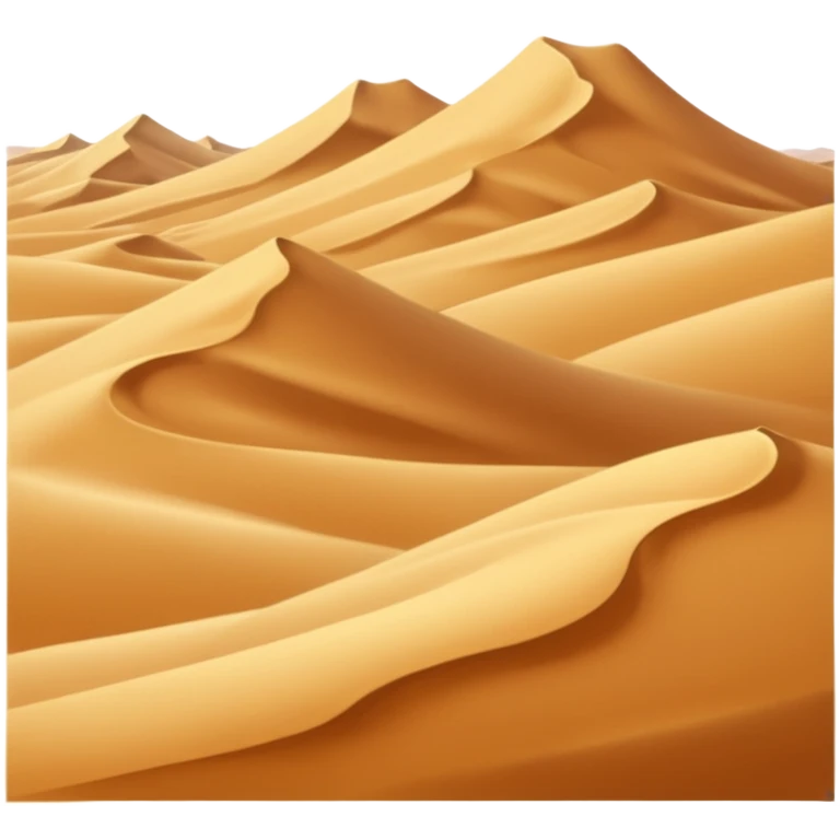 desert dunes scene. emoji