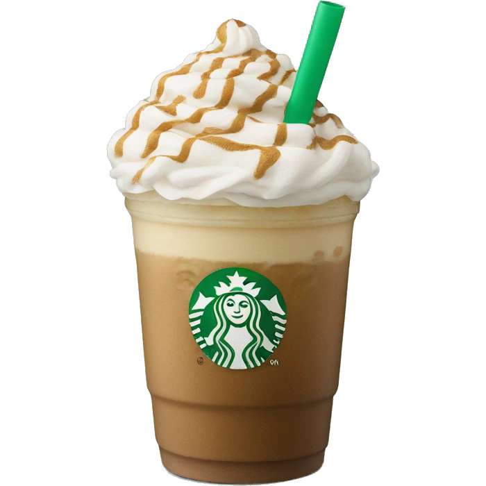 Starbucks frappe emoji