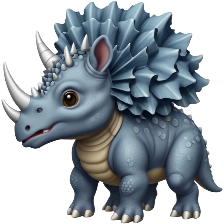 Triceratops emoji