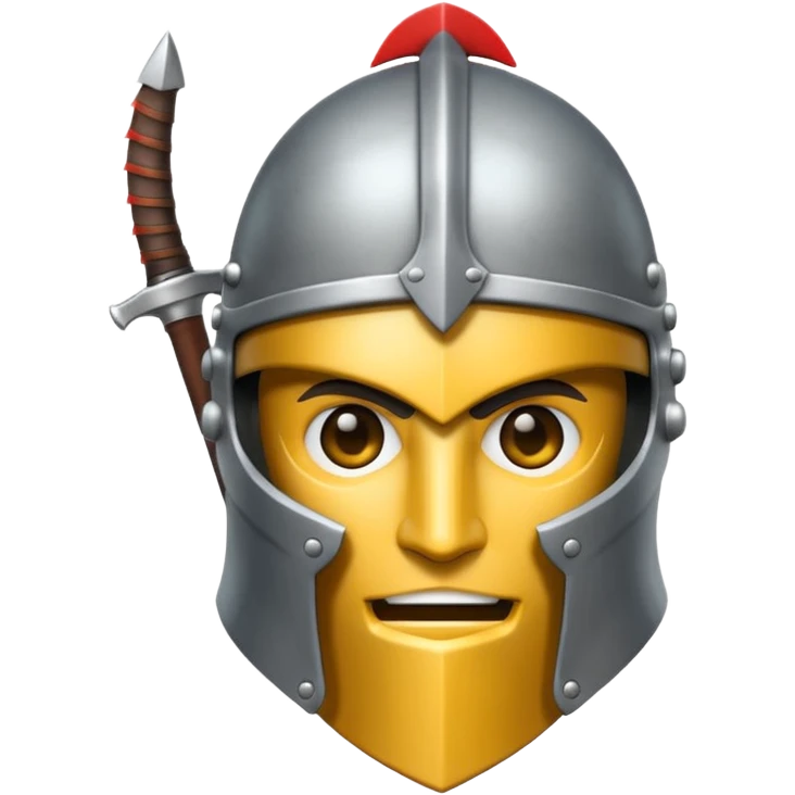 Emoji de iPhone de gladiador (a) emoji