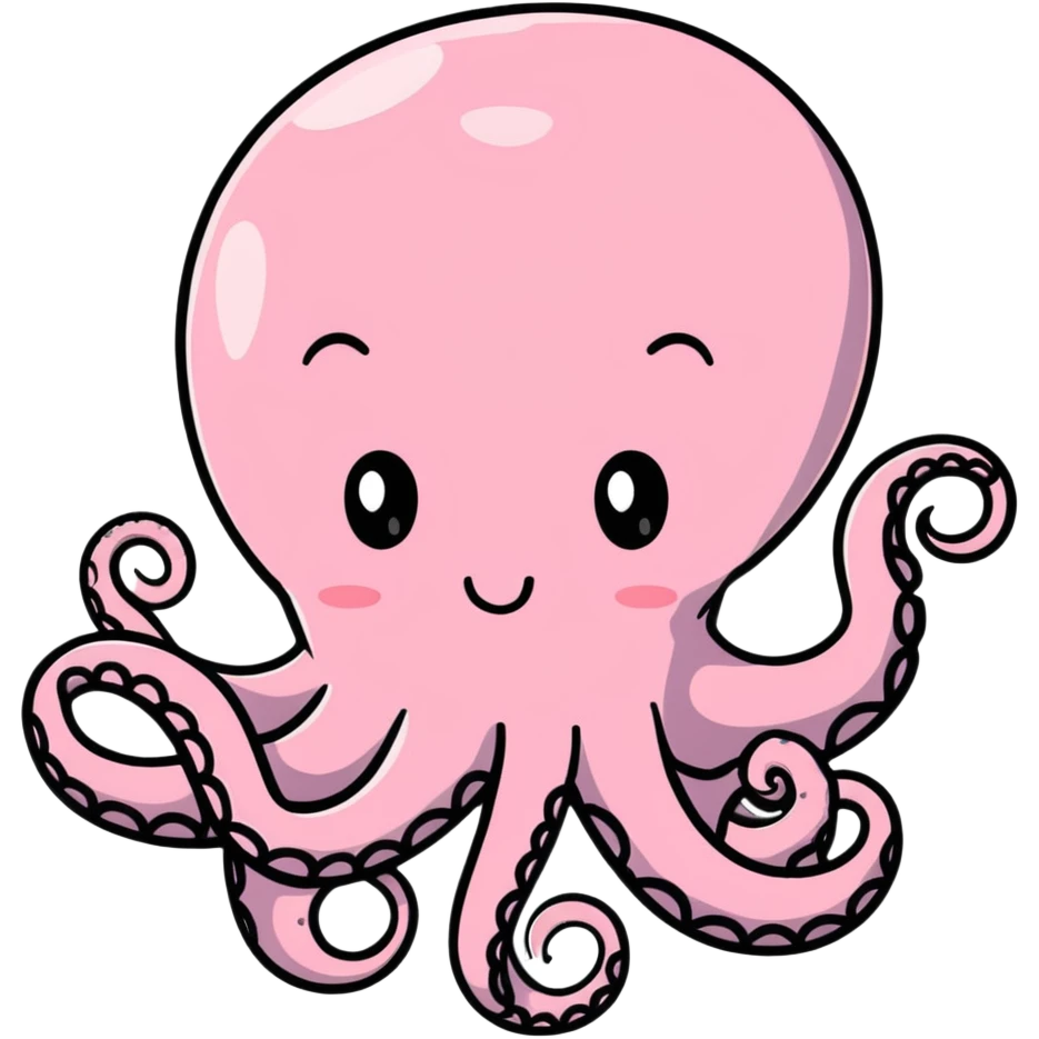 cute octopus emoji
