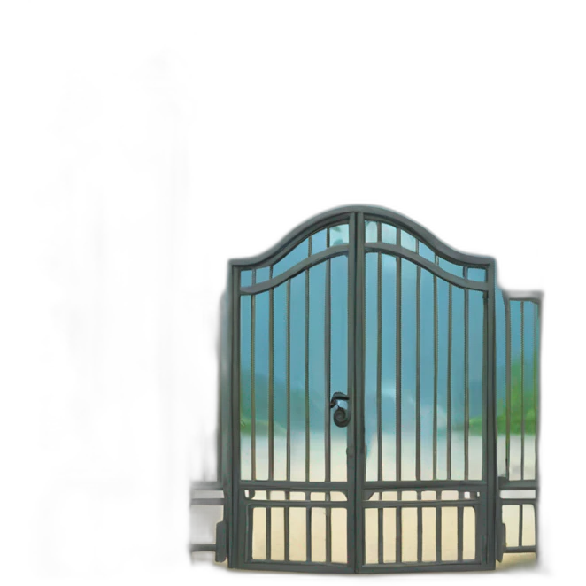 open gate emoji