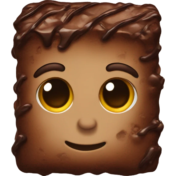 Brownie  emoji