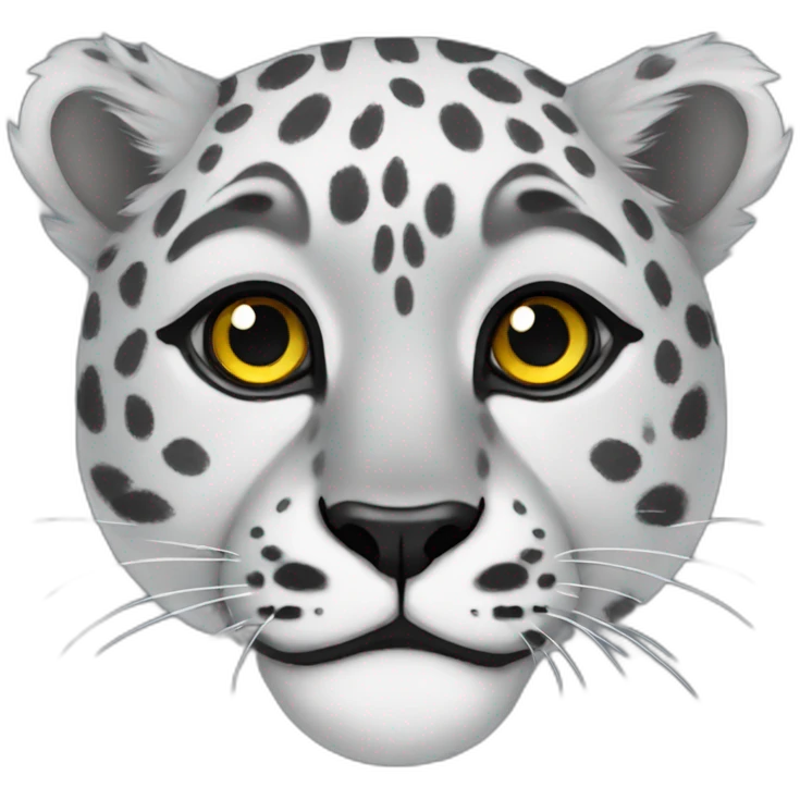 Snow leopard  emoji