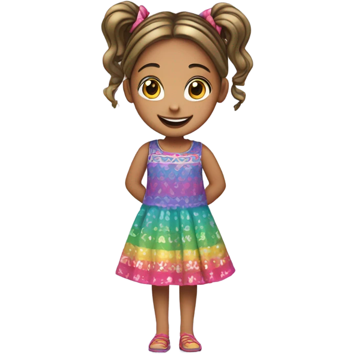 Cute girl  emoji
