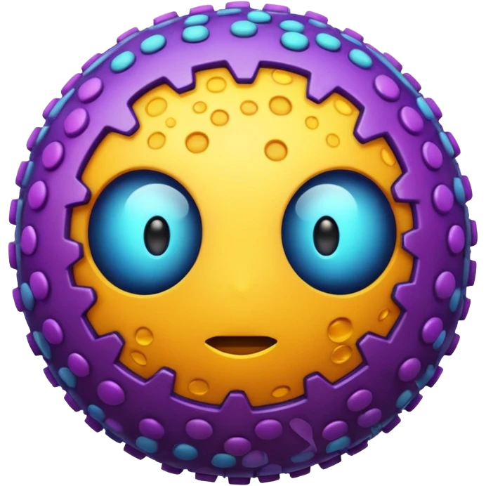  virus with many part emoji