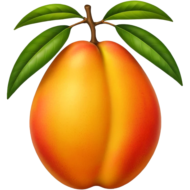 Create a mango emoji emoji