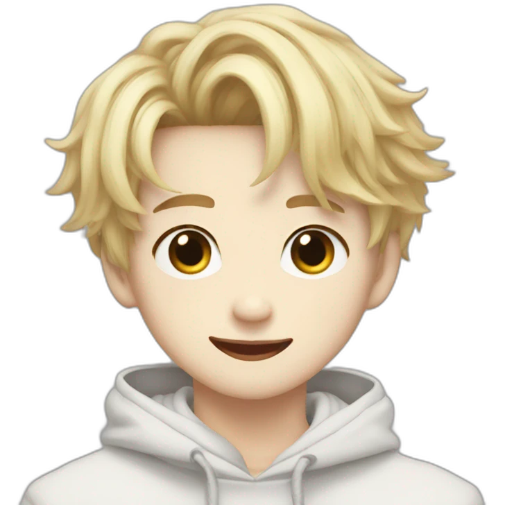 Bangchan Blond straykids emoji