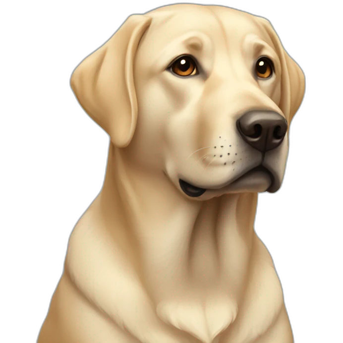 labrador emoji
