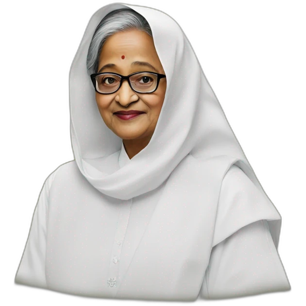 Sheikh hasina super wan emoji