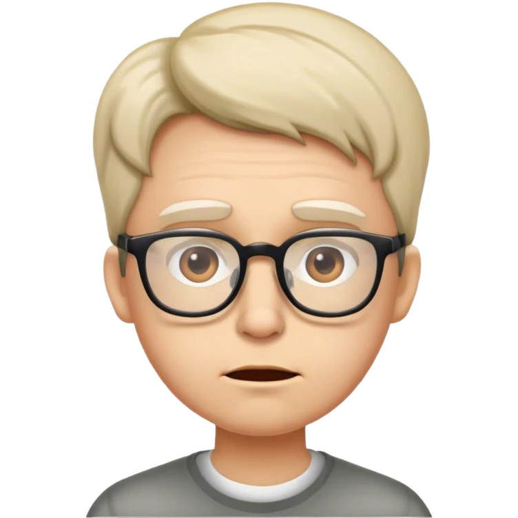 🥺🤓 emoji