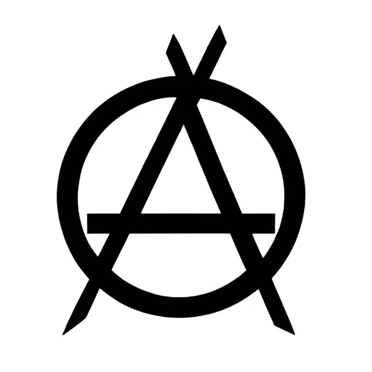 simbolo anarquista emoji