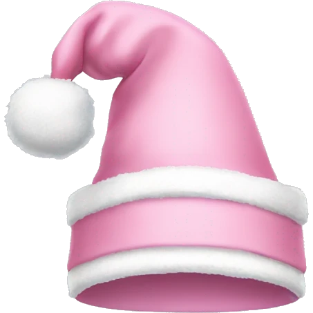 Pastel santa hat emoji