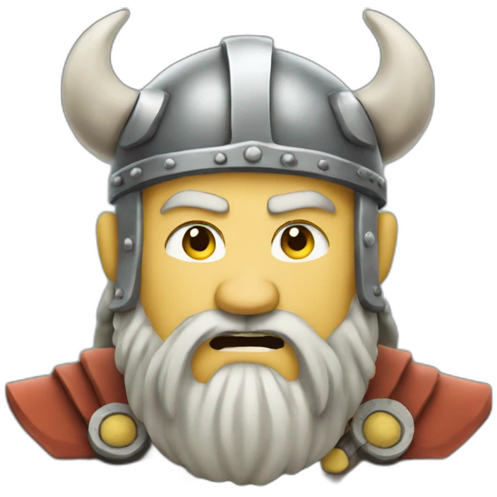 Viking upset emoji