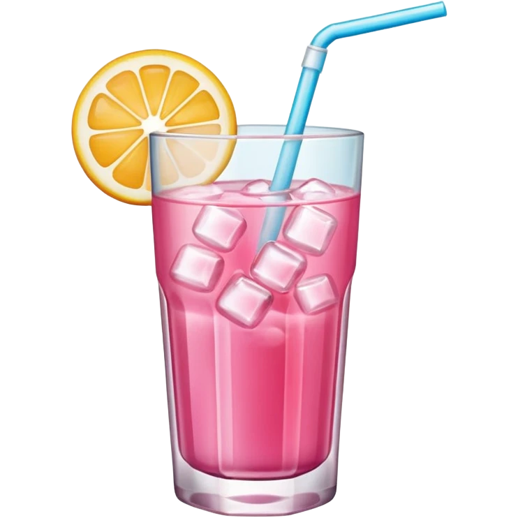 pink drink emoji