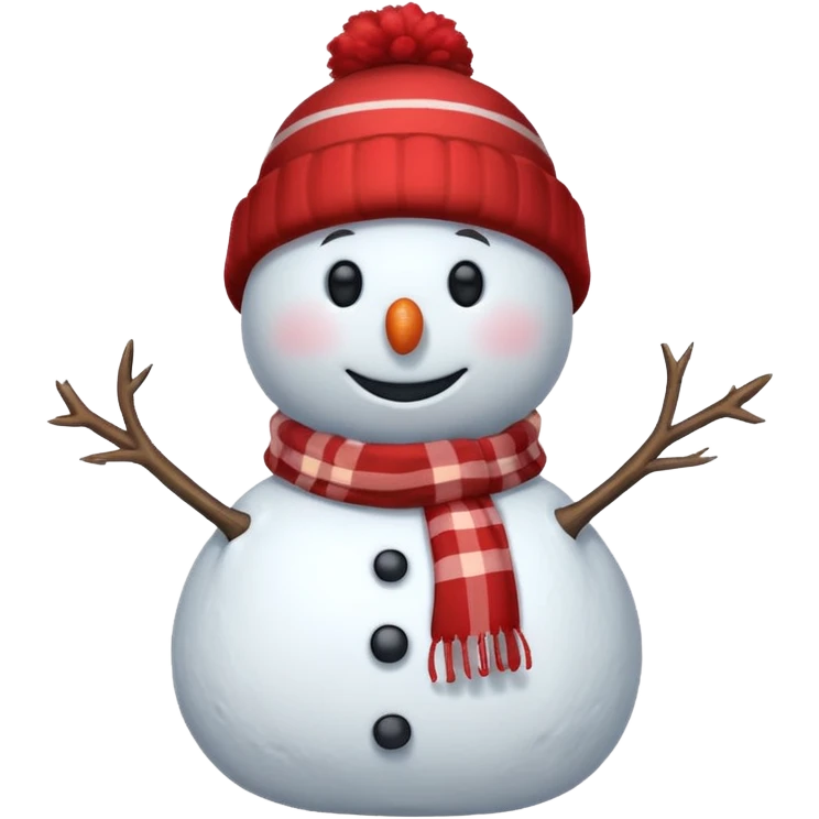 BONECO DE NEVE emoji