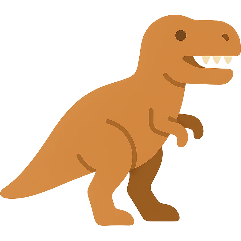 Tyrannosaurus rex emoji