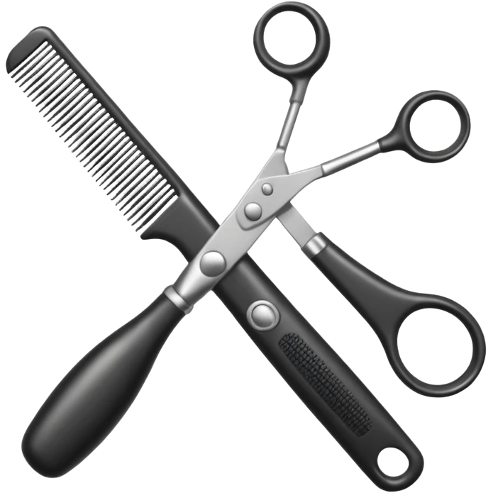 hairdresser tool emoji