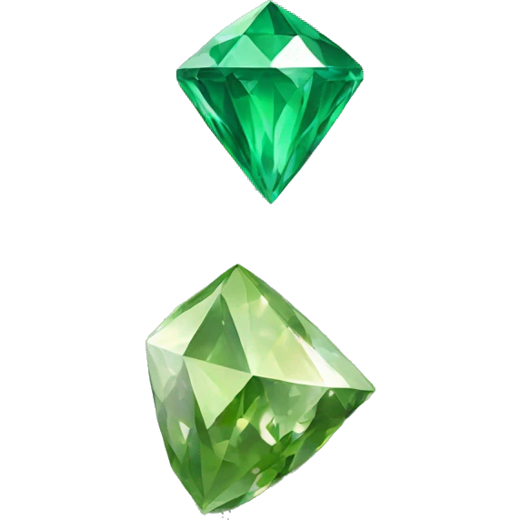 green diamond  emoji