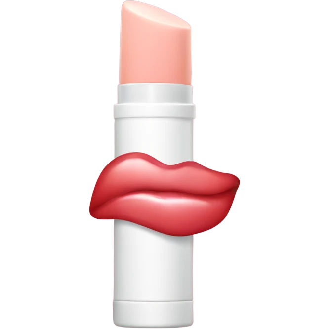 Lip balm emoji