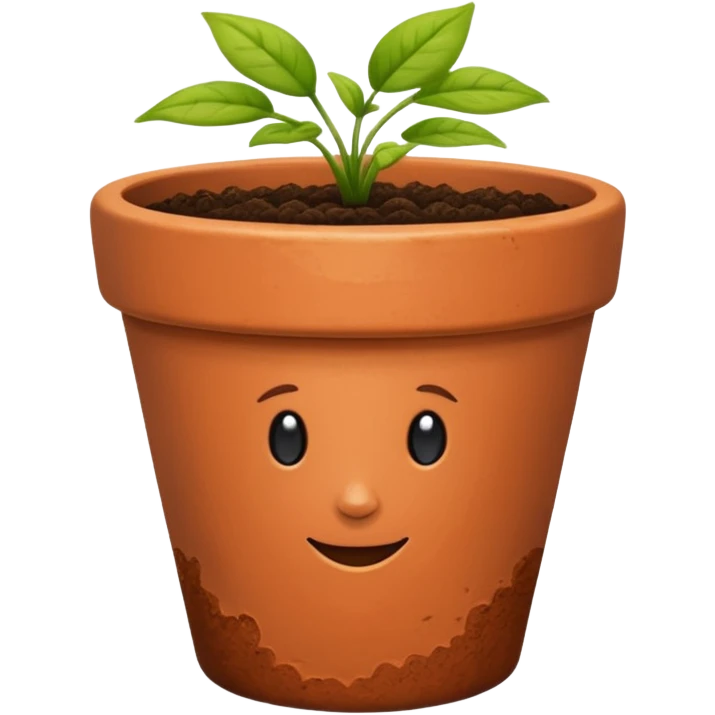 flower pot emoji