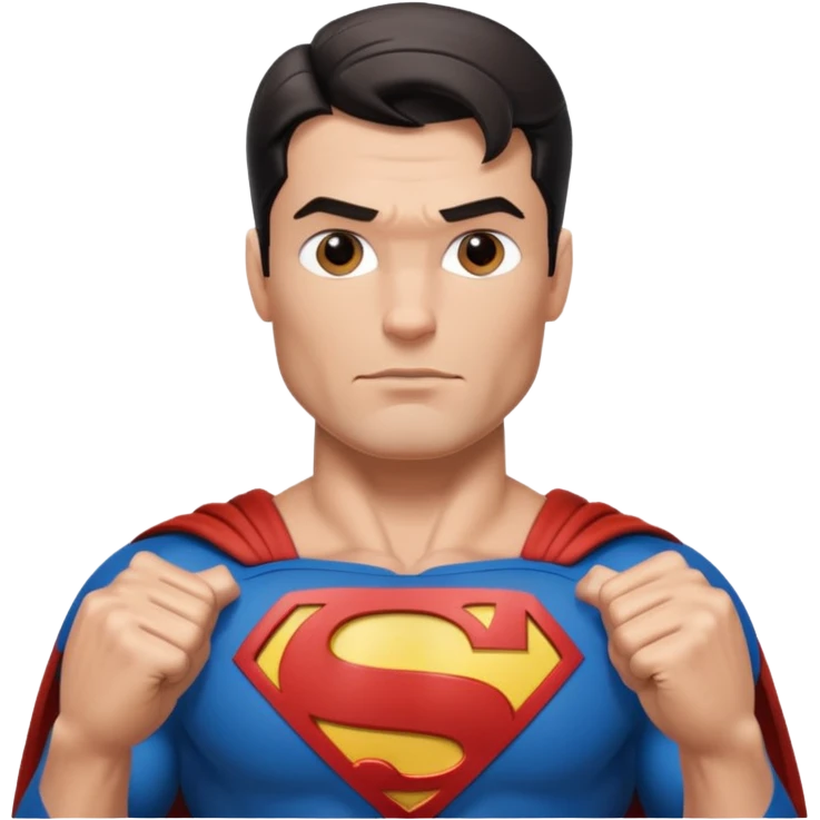 superman standing emoji