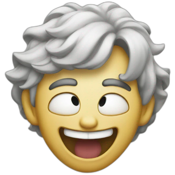 mocking laughter emoji