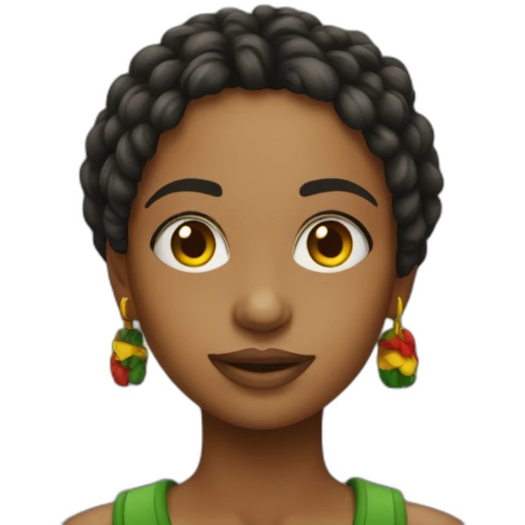 Ragazza rasta emoji