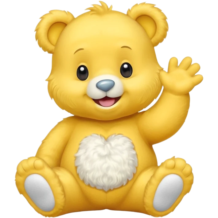 bisounours jaune emoji