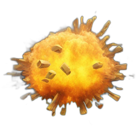 Computer explosion emoji