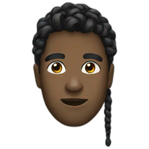 Black with locks emoji