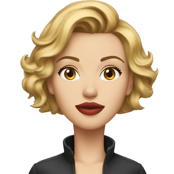 scarlett johansson emoji