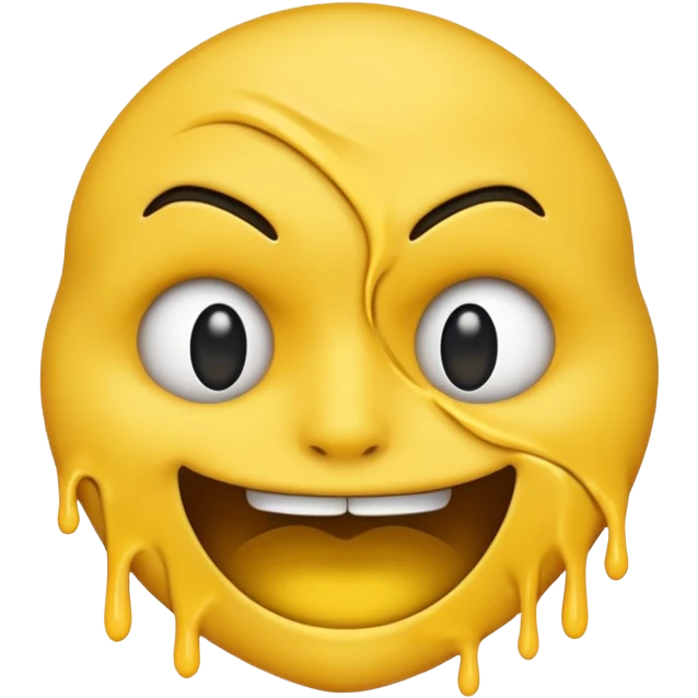an emoji that strangles itself emoji