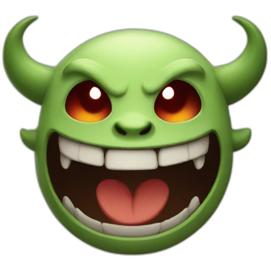 happy demon emoji