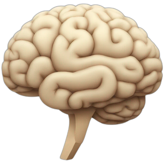 Smooth brain emoji