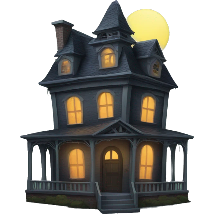 Haunted house emoji